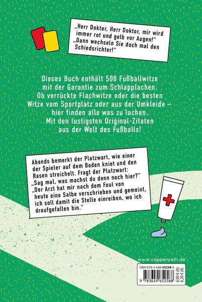 Produktbild: 500 Fu&szlig;ball-Witze