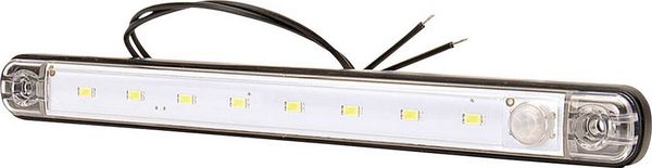 Produktbild: WAS LED Innenraumleuchte 728 SENSOR LW10 LED 12 V (B x H x T) 238 x 25 x 10.4 mm Bewegungsmelder, Automatisches einschalten