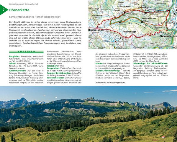 Produktbild: ROTHER Wanderbuch Seilbahn-Wanderungen Allg&auml;u
