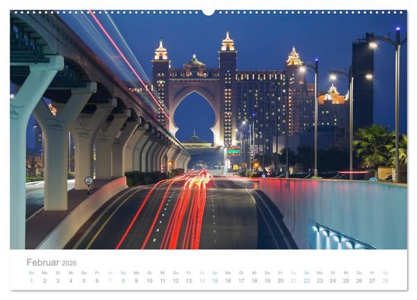 Produktbild: Dubai Architektur 2026 (hochwertiger Premium Wandkalender 2026 DIN A2 quer), Kunstdruck in Hochglanz