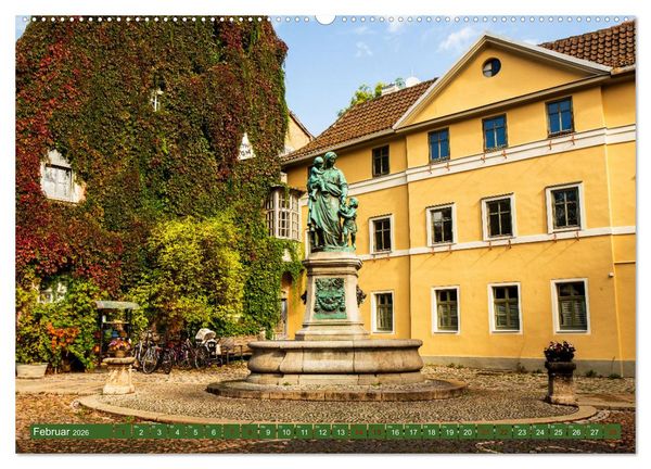 Produktbild: Klassikerstadt Weimar - Reise durch das sch&ouml;ne Th&uuml;ringen (hochwertiger Premium Wandkalender 2026 DIN A2 quer), Kunstdruck in Hochglanz