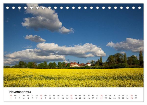 Produktbild: Rapsodie (Tischkalender 2026 DIN A5 quer), CALVENDO Monatskalender