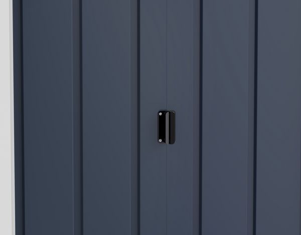 Produktbild: Metall Ger&auml;tehaus 262x234 Gartenhaus Schiebet&uuml;ren
