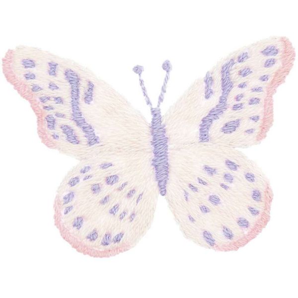 Produktbild: Stick & Stitch Packung, Schmetterlinge, bunt, 21 Stk., inkl.