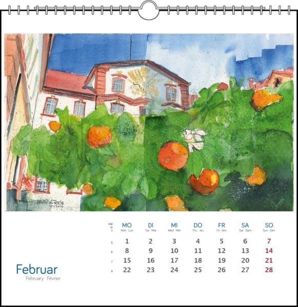 Produktbild: Bodensee Aquarell 2027