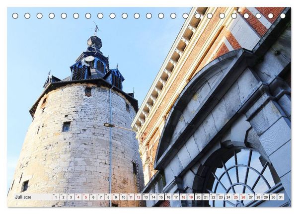 Produktbild: Namur - Hauptstadt der Wallonie (Tischkalender 2026 DIN A5 quer), CALVENDO Monatskalender