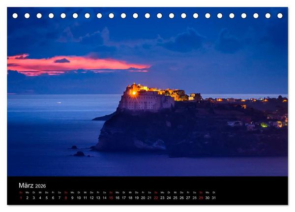 Produktbild: Neapel und Umgebung (Tischkalender 2026 DIN A5 quer), CALVENDO Monatskalender