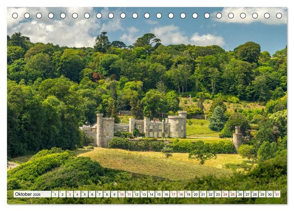 Produktbild: Vereinigtes K&ouml;nigreich - Cornwall (Tischkalender 2026 DIN A5 quer), CALVENDO Monatskalender