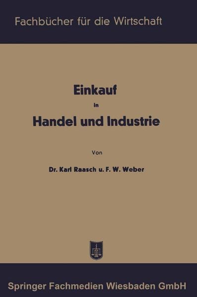 Produktbild: Einkauf in Handel und Industrie