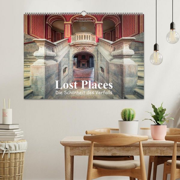 Produktbild: Die Sch&ouml;nheit des Verfalls - Lost Places (Wandkalender 2026 DIN A2 quer), CALVENDO Monatskalender