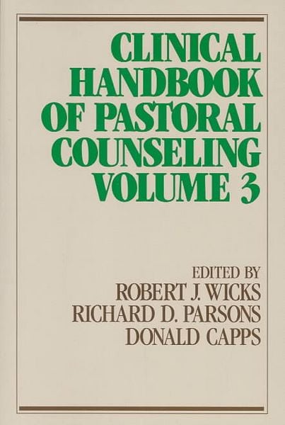Produktbild: Clinical Handbook of Pastoral Counseling, Vol. 3