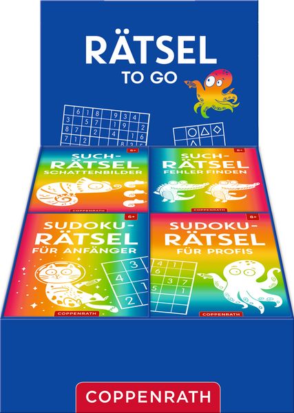 Produktbild: R&auml;tsel to go: Sudoku- und Such-R&auml;tsel