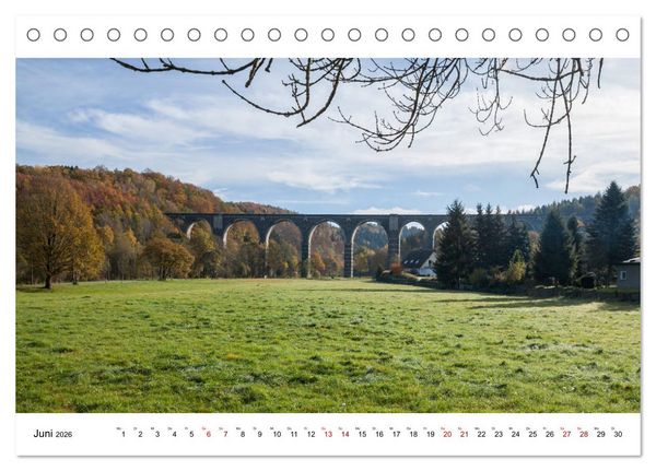 Produktbild: Einblicke in das Erzgebirge (Tischkalender 2026 DIN A5 quer), CALVENDO Monatskalender