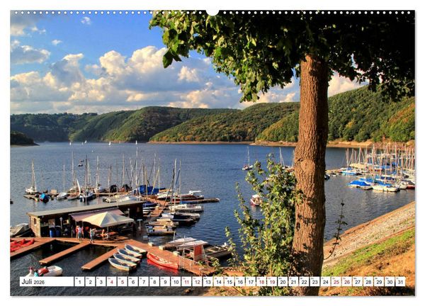 Produktbild: Sehenswertes in der Eifel - Am Rursee unterwegs (hochwertiger Premium Wandkalender 2026 DIN A2 quer), Kunstdruck in Hochglanz