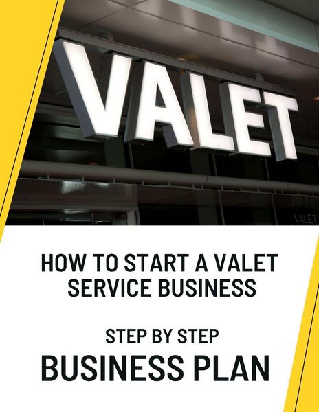 Produktbild: How to Start a Valet Service Business: Step by Step Business Plan