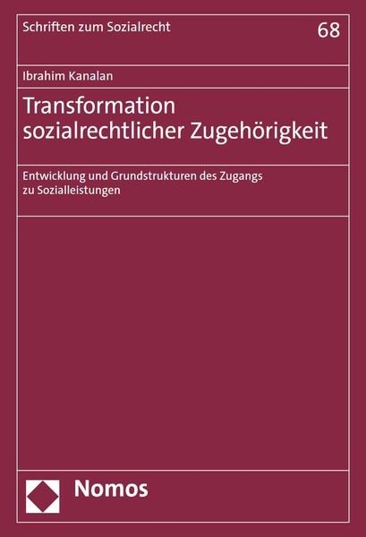 Produktbild: Transformation sozialrechtlicher Zugeh&ouml;rigkeit