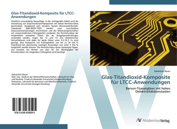 Produktbild: Glas-Titandioxid-Komposite f&uuml;r LTCC-Anwendungen