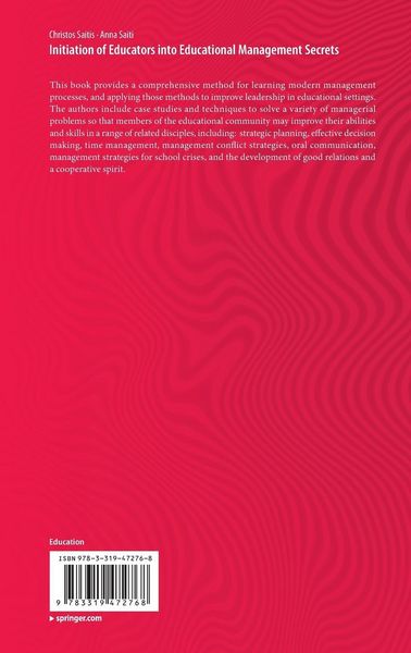 Produktbild: Initiation of Educators into Educational Management Secrets