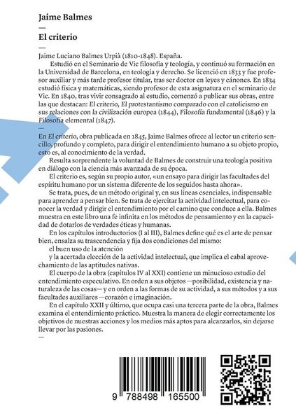 Produktbild: El criterio