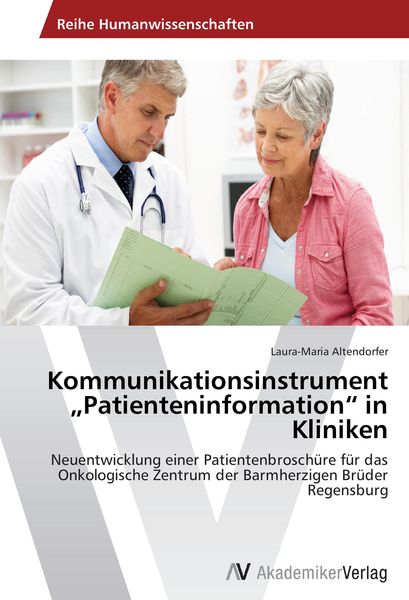 Produktbild: Kommunikationsinstrument "Patienteninformation" in Kliniken