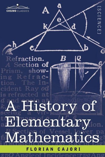 Produktbild: A History of Elementary Mathematics