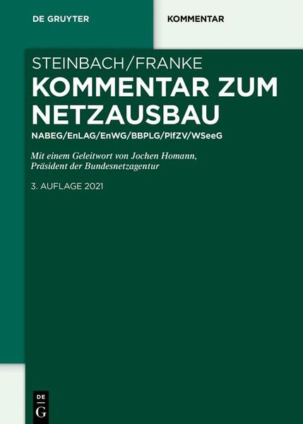 Produktbild: Kommentar zum Netzausbau