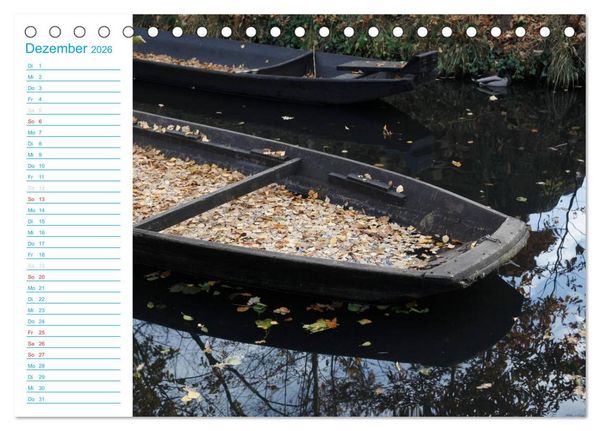 Produktbild: Wundersch&ouml;ner Spreewald (Tischkalender 2026 DIN A5 quer), CALVENDO Monatskalender