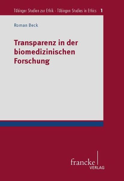 Produktbild: Transparenz in der biomedizinischen Forschung