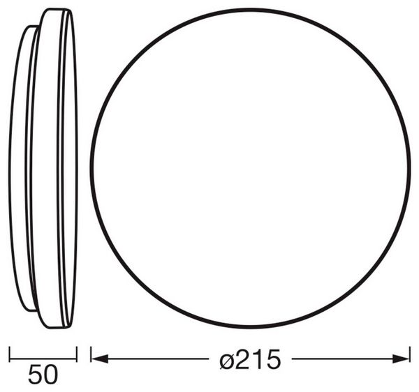 Produktbild: OSRAM HOMELIGHTING 4099854621444 Deckenleuchte, LED-Deckenleuchte Wei&szlig;
