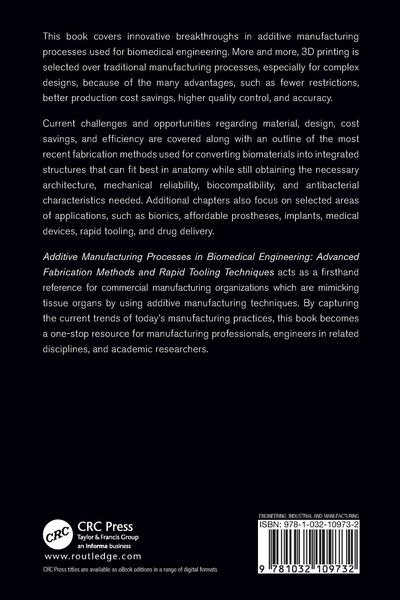 Produktbild: Additive Manufacturing Processes in Biomedical Engineering