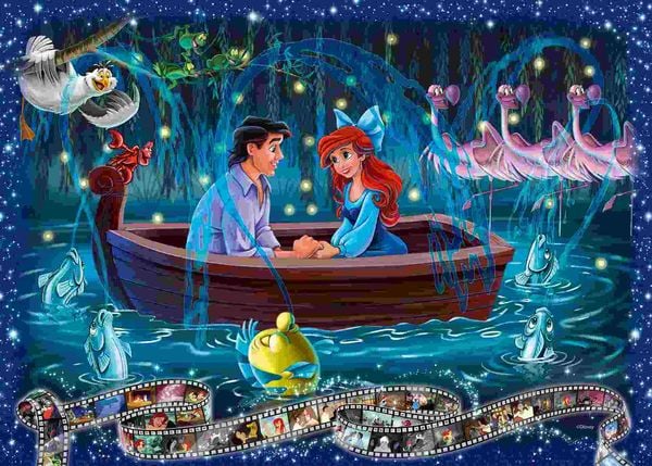Produktbild: Erwachsenenpuzzle 1000 Teile - Disney Classics - Arielle