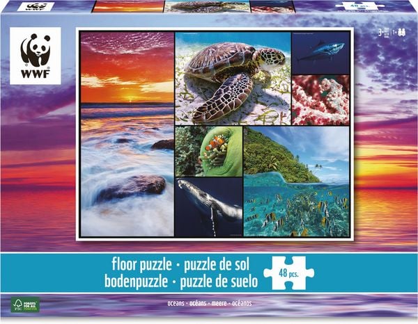 Bodenpuzzle Ozean 48 Teile (Puzzle)