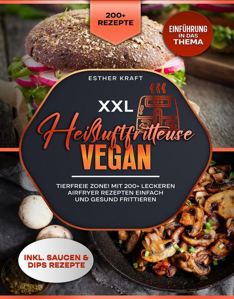 Produktbild: XXL Hei&szlig;luftfritteuse Vegan