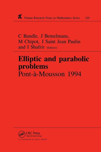 Produktbild: Elliptic and Parabolic Problems
