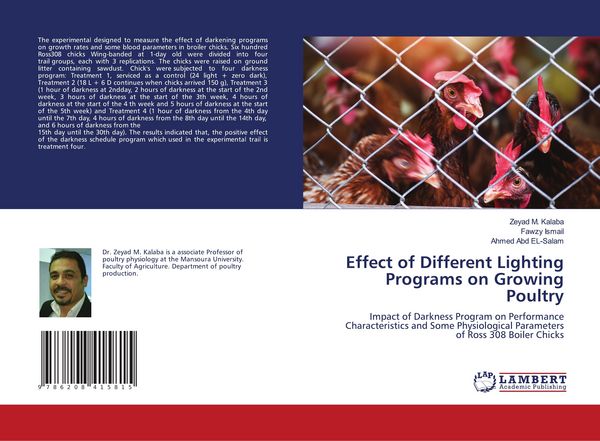 Produktbild: Effect of Different Lighting Programs on Growing Poultry