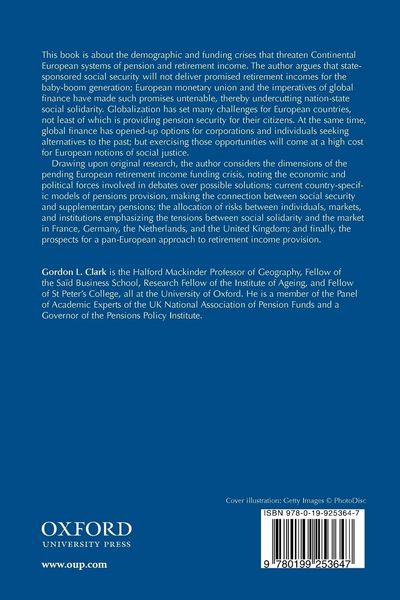 Produktbild: European Pensions & Global Finance