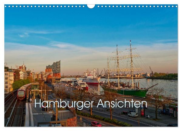 Produktbild: Hamburger Ansichten (Wandkalender 2027 DIN A3 quer), CALVENDO Monatskalender