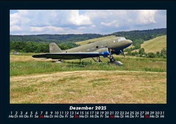 Produktbild: Flugzeuge 2025 Fotokalender DIN A5