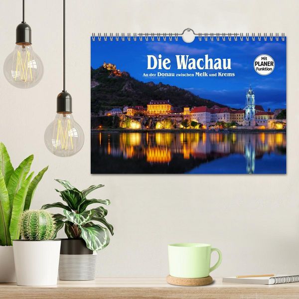 Produktbild: Die Wachau - An der Donau zwischen Melk und Krems (Wandkalender 2026 DIN A4 quer), CALVENDO Monatskalender