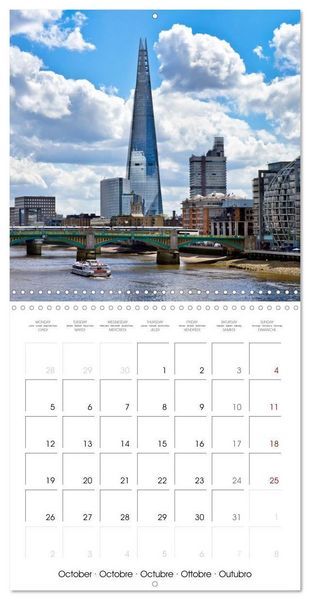 Produktbild: LONDON Sightseeing (Wall Calendar 2026 12 &times; 12 Inch) CALVENDO 12 Month Wall Calendar