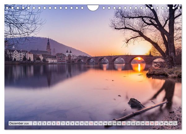 Produktbild: Romantisches Neckartal (Wandkalender 2026 DIN A4 quer), CALVENDO Monatskalender