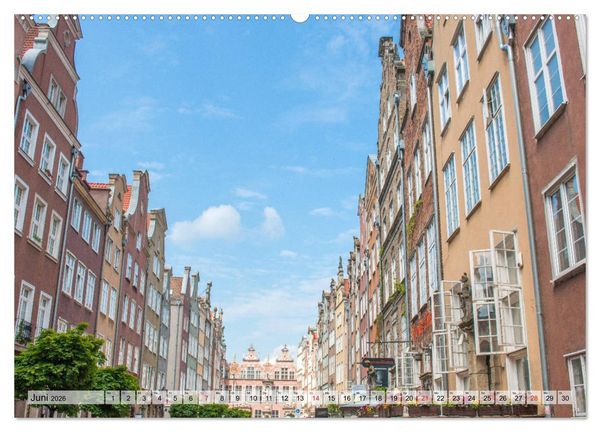 Produktbild: Danzig - Polnische Hansestadt (Wandkalender 2026 DIN A2 quer), CALVENDO Monatskalender