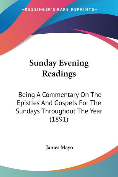 Produktbild: Sunday Evening Readings