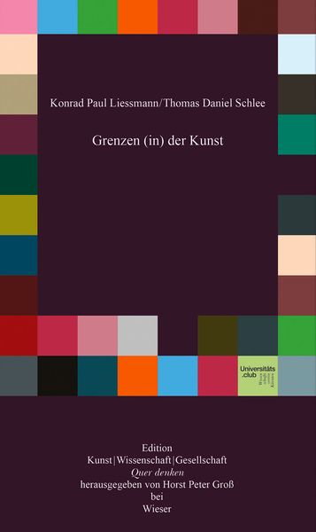 Produktbild: Grenzen (in) der Kunst