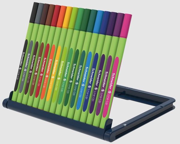 Produktbild: Schneider Fineliner Line-Up, 0.4 mm, 16er Set