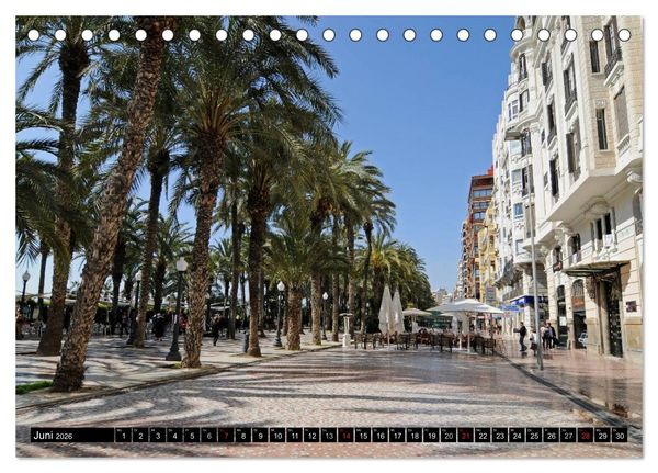 Produktbild: Costa Blanca - Spaniens wei&szlig;e K&uuml;ste (Tischkalender 2026 DIN A5 quer), CALVENDO Monatskalender
