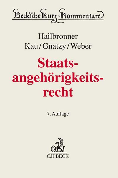 Produktbild: Staatsangeh&ouml;rigkeitsrecht
