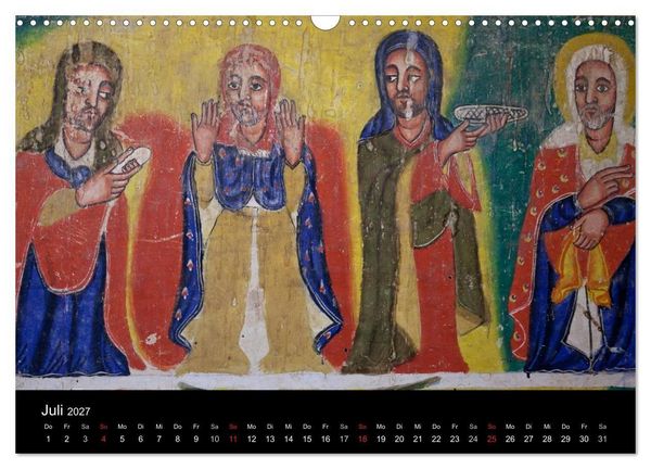 Produktbild: &Auml;thiopien - kulturelle H&ouml;hepunkte im orthdoxen Norden (Wandkalender 2027 DIN A3 quer), CALVENDO Monatskalender