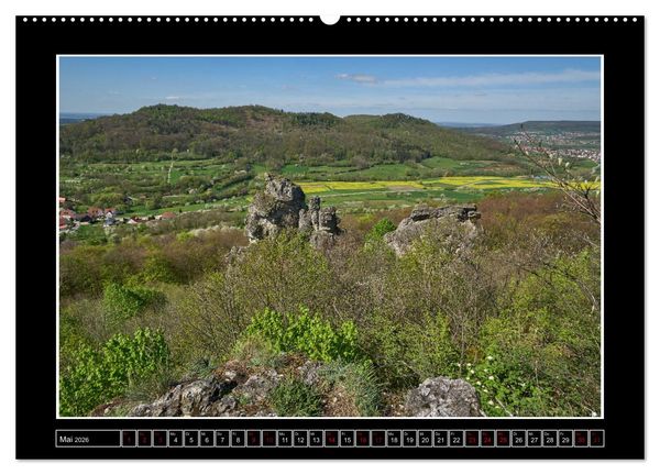 Produktbild: Wunderwelt Fr&auml;nkische Schweiz (Wandkalender 2026 DIN A2 quer), CALVENDO Monatskalender
