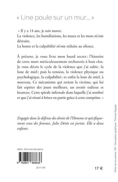 Produktbild: Une poule sur un mur ...